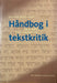 Håndbog i gammeltestamentlig tekstkritik Manna.fo 